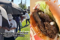 “한국과 퀄리티 차이 충격” 미국 진출한 롯데리아…끝 없는 줄 ‘폭발적 인기’