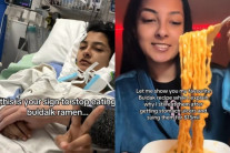 “불닭 때문에 위궤양”…소송건 틱톡커, 붉닭 먹방 포기 못해