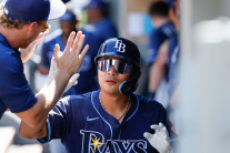 탬파베이 김하성, 시즌 2호 홈런·2루타 ‘장타쇼’