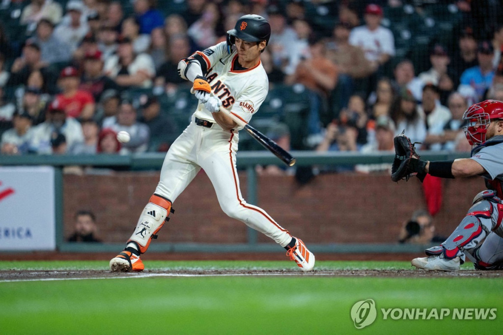 이정후의 스윙 [Imagn Images=연합]