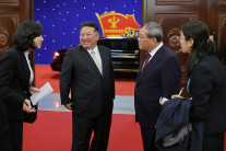 김정은, 당창건 80주년 외교 분주…중국 2인자 만나 “하나의 중국 지지”