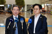 ‘2시간 면담’ 후 귀국 김용범 “한미, 아직 핵심쟁점 입장 팽팽…끝까지 노력”