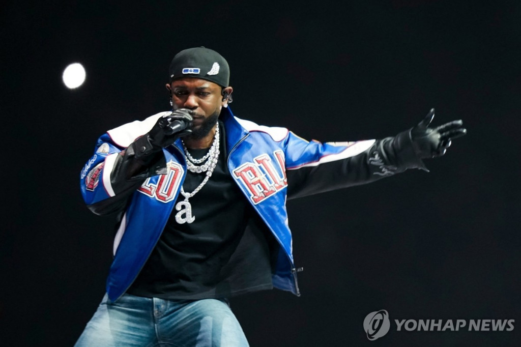 미국 힙합스타 켄드릭 라마 [AP=연합 자료]