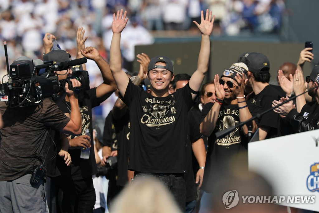 야마모토 요시노부[EPA=연합 자료]