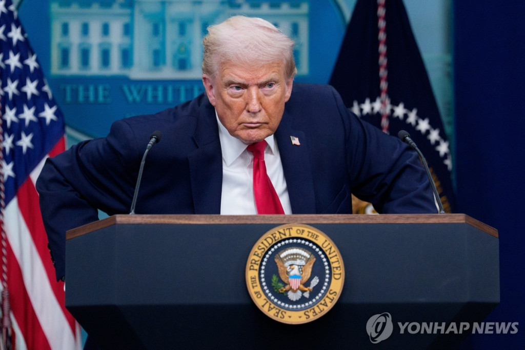 도널드 트럼프 미국 대통령 [워싱턴 EPA=연합]