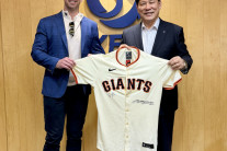 SF자이언츠 포지 사장, KBO 허구연 총재 예방