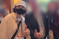 ‘1억 공천헌금 의혹’ 김경, 미국 CES 현장서 포착…경찰 “참석 몰랐다”