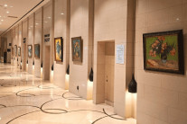 용산에 고흐의 꽃향기가 왔단다..드래곤시티, 갤러리로 변신