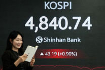 ‘오천피’까지 단 160포인트…코스피, 사상 첫 4800대 돌파 마감