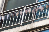 아파트 베란다 ‘생선 건조’ …여기가 수산시장인가요?