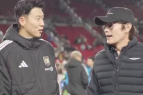 손흥민-메시 맞대결 직관한 이병헌…그라운드서 깜짝 ‘투샷’