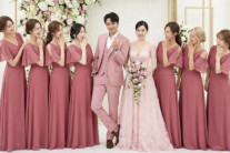 “소녀시대 다 모였네”…온라인 달군 티파니·변요한 웨딩사진, 알고보니