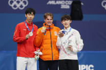 쇼트트랙 메달 물꼬 튼 임종언, 주력 1500m 벼른다[2026 동계올림픽]