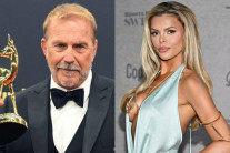 무려 42살차…71세 케빈 코스트너, 29세 모델과 핑크빛 열애설