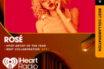로제, 아이하트라디오 뮤직 어워즈 2관왕…‘케데헌’ 3관왕