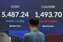 중동전쟁에 원화 변동폭 금융위기 이후 최대