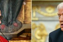 “지지율 +34% vs -12%” 트럼프가 교황 앞에 작아지는 이유[1일1트]