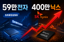 ‘59만전자·400만닉스’ 전망 나왔다…노무라증권 “TSMC 몸값 따라가야” [투자360]