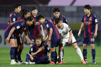‘여자축구 남북대결’ 북한 내고향, 수원FC에 2-1 역전승