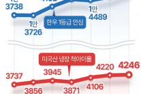 “너무 비싸 못 먹겠소”…한우도 미국산도 다 올랐다