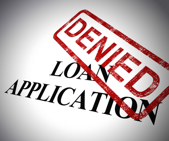 Loan application denied form