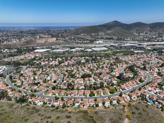 suburb of San Diego County