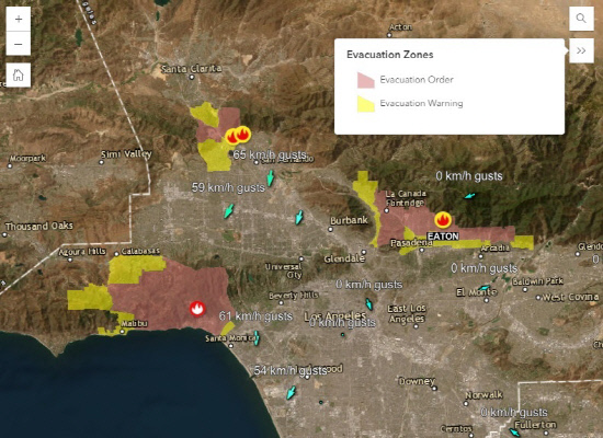 LA-FIRE-MAP