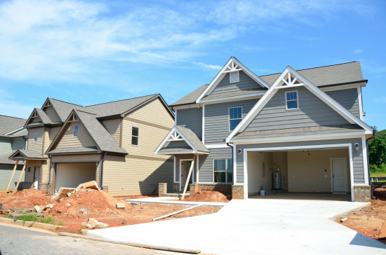 new homes being