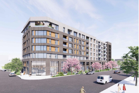 올림픽길 저소득 아파트 '보라'