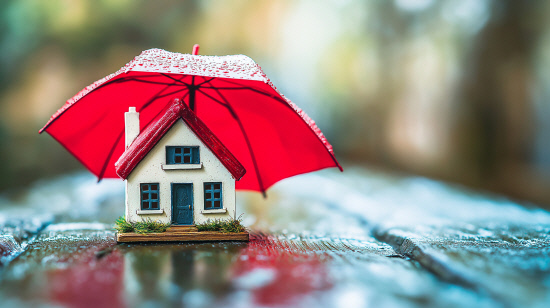 symbolizing home insurance